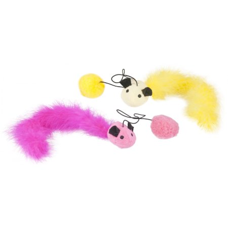 Flamingo Hračka pre mačky Myš s balónikom 60cm
