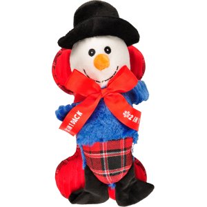 Flamingo Vianočná hračka snehuliak + kosť 33cm