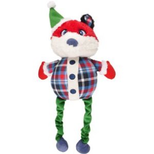 Flamingo Vianočná líška plyšová pre psov 51cm
