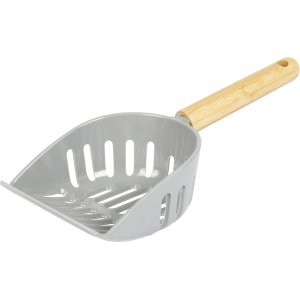 Flamingo Lopatka na podstielku MINA šedej 32x13x8, 5cm