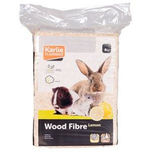 Flamingo Drevená podstielka s vôňou citróna 4kg