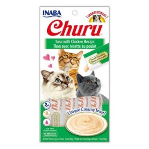Chúru Cat Purée Tuna with Chicken 4x14g