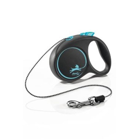 Vodítko Flexi Black Design XS lanko 3m/8kg modrá