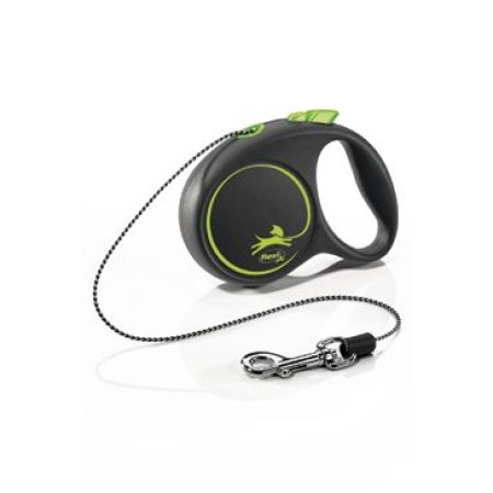 Vodítko Flexi Black Design XS lanko 3m/8kg zelená