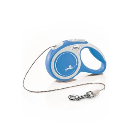 Vodítko Flexi New Comfort XS lanko 3m/8kg modrá