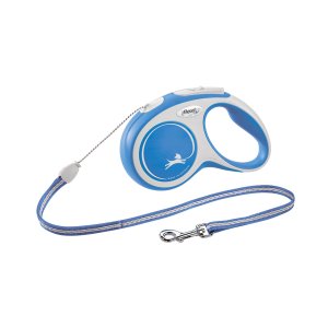Vodítko Flexi New Comfort S lanko 5m/12kg modrá