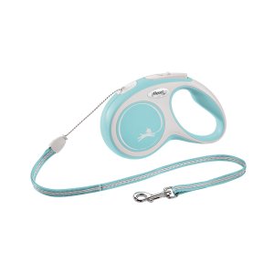 Vodítko Flexi New Comfort S lanko 5m/12kg svetlo modrá