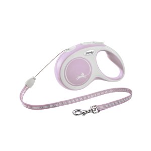 Vodítko Flexi New Comfort S opasok 5m/15kg ružová