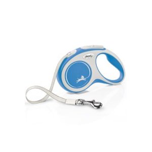 Vodítko Flexi New Comfort S opasok 5m/15kg modrá