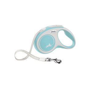 Vodítko Flexi New Comfort S opasok 5m/15kg svetlo modrá