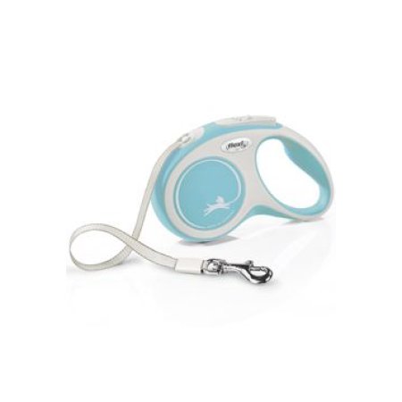 Vodítko Flexi New Comfort S opasok 5m/15kg svetlo modrá