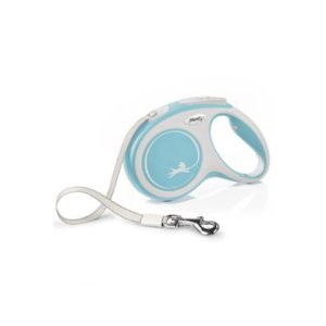 Vodítko Flexi New Comfort M opasok 5m/25kg light blue