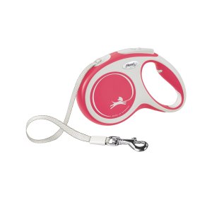 Vodítko Flexi New Comfort M opasok 5m/25kg červená