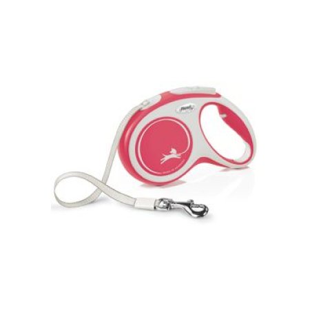 Vodítko Flexi New Comfort M opasok 5m/25kg červená