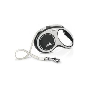 Vodítko Flexi New Comfort M opasok 5m/25kg čierna