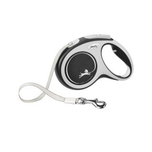 Vodítko Flexi New Comfort M opasok 5m/25kg čierna