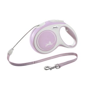 Vodítko Flexi New Comfort M lanko 8m/20kg ružová