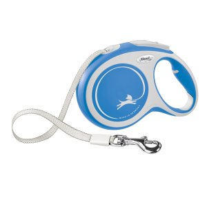 Vodítko Flexi New Comfort L opasok 5m/60kg modrá