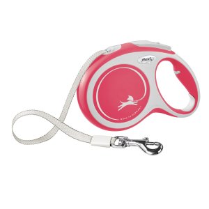 Vodítko Flexi New Comfort L opasok 5m/60kg červená