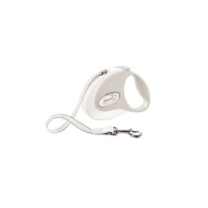Vodítko Flexi Style S opasok 3m/12kg biela