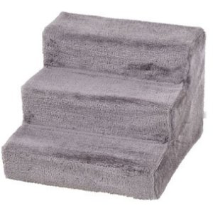 Flamingo Schody pre psov šedé 45x60x40cm