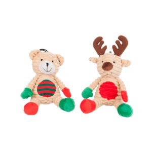 Flamingo Vianočná hračka menčestrová 18cm