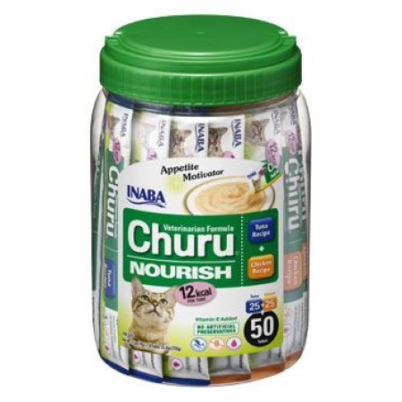 Chúru Cat Vet Nourish Purée Tuna&Chicken Var. 50x14g