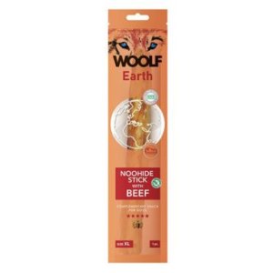Woolf pochúťka Earth NOOHIDE XL Stick with Beef 85g