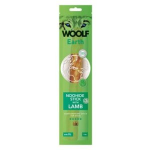 Woolf pochúťka Earth NOOHIDE XL Stick with Lamb 85g