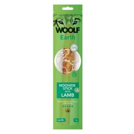 Woolf pochúťka Earth NOOHIDE XL Stick with Lamb 85g