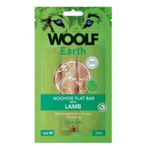 Woolf pochúťka Earth NOOHIDE M Lamb 90g