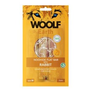 Woolf pochúťka Earth NOOHIDE M Rabbit 90g