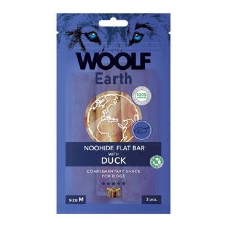 Woolf pochúťka Earth NOOHIDE M Duck 90g