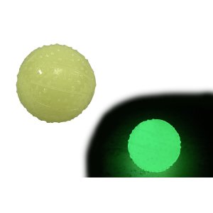 PROFIZOO Loptička GLOW pískacia 7 cm