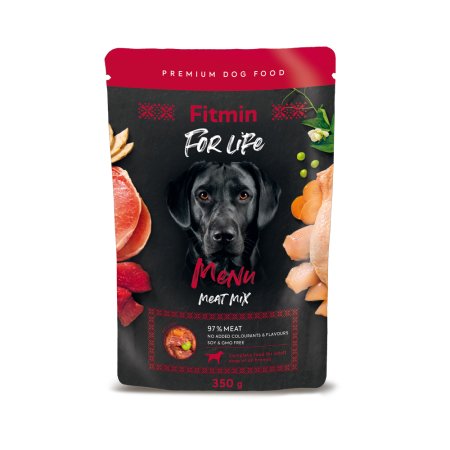 Fitmin For Life pes MENU meat mix 350 g