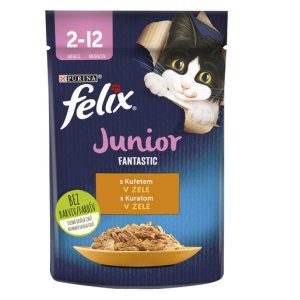 Felix Fantastic Junior vrecko s kuraťom v želé 26 x 85 g