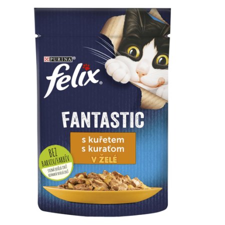 Felix Fantastic vrecko s kuraťom v želé 26 x 85 g