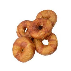 Pochúťka Kruh kalciový obalený lososom a treskou 500g