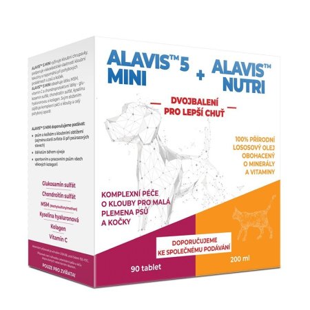 Alavis 5 MINI tbl.90 + ALAVIS Nutri 200 ml