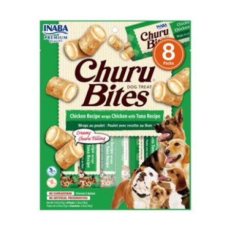 Chúru Dog Bites Chicken wraps Chicken+Tuna 8x12g