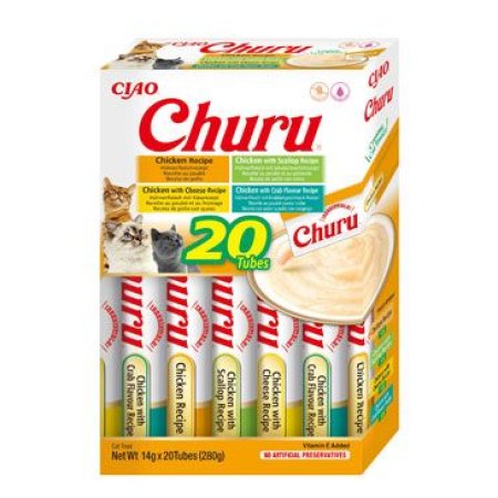 Chúru Cat BOX Chicken Variety 20x14g