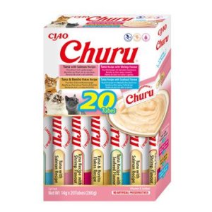 Chúru Cat BOX Seafood Variety 20x14g