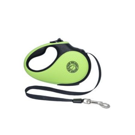 Vodítko samonavíjacie 15kg/5m zeleno/čierna Kiwi