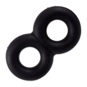 Hračka DOG FANTASY osmička čierna 22,5cm