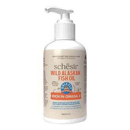 Salmon olej pes Grizzly Salmon Oil Plus 1000ml