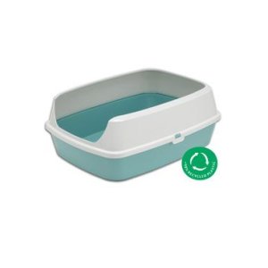 WC mačka MARYLOO 50 cm s vysokým okrajom, sv.modrá