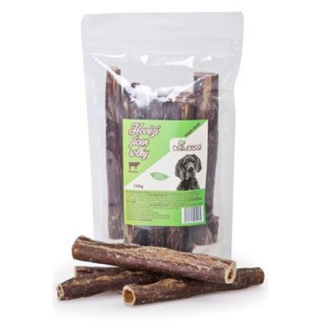 NATURECA pochúťka Hovädzie pažerák rolky neplnené 150g
