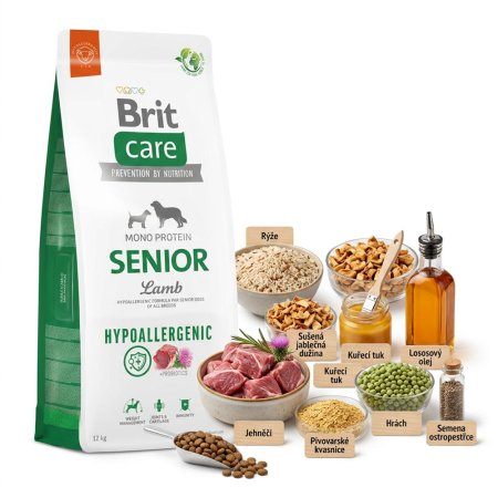Brit Care Dog Hypoallergenic Senior 12kg