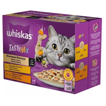 Whiskas vrecko Creamy Creations v šťave 12 x 85 g