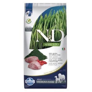 N&D Spirulina DOG Adult M/L Lamb & Wolfberry 7kg